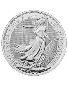 2024 1 oz Silver Britannia Coin BU